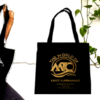 CB005 - Natural cotton black colour bags - Image 2
